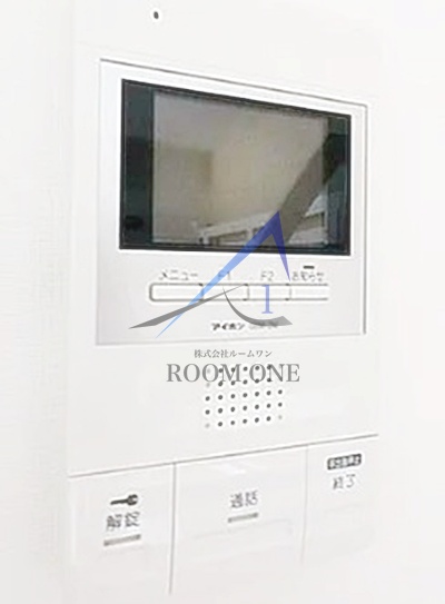 セキュリティ　モニター付きインターホンです。