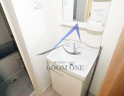 洗面設備　洗面台です。