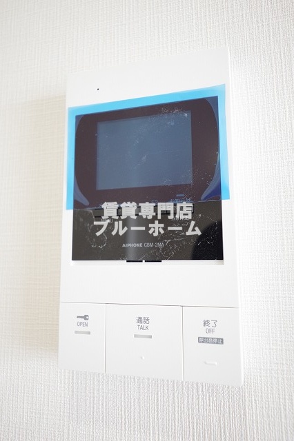 セキュリティ　モニター付きインターホン！