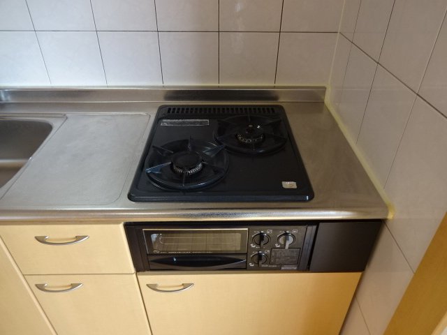 キッチン　２口コンロ（イメージ）