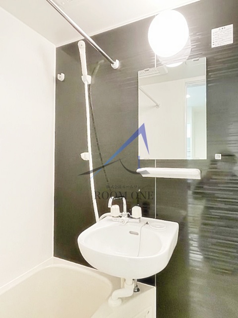 洗面設備　洗面台です。