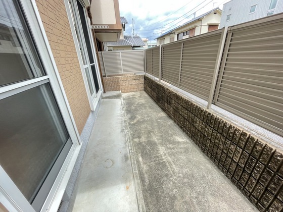 バルコニー　※別部屋の写真です