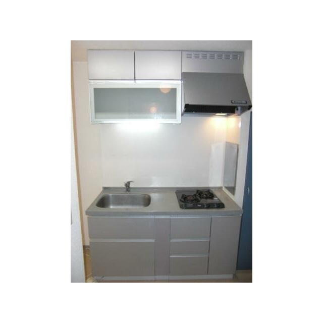 キッチン　2口ガスコンロ付