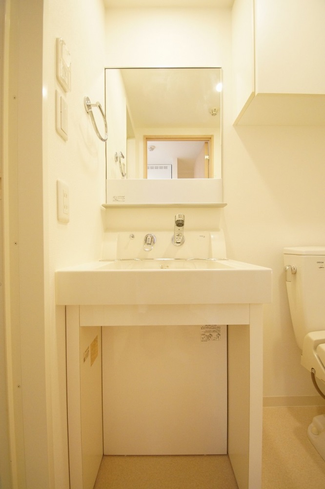 洗面設備　あると便利な独立洗面台