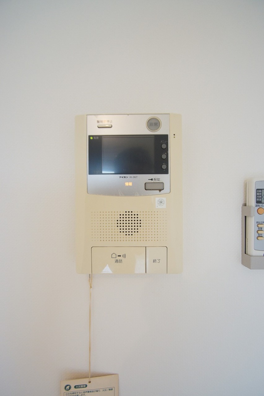 セキュリティ　TVモニター付インターフォン