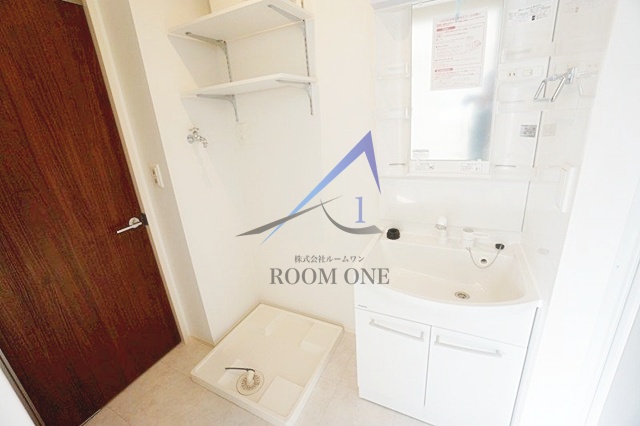 洗面設備　洗面台です。