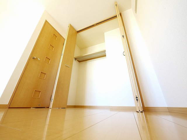 収納　大きなスペースがあり、収納には困りません