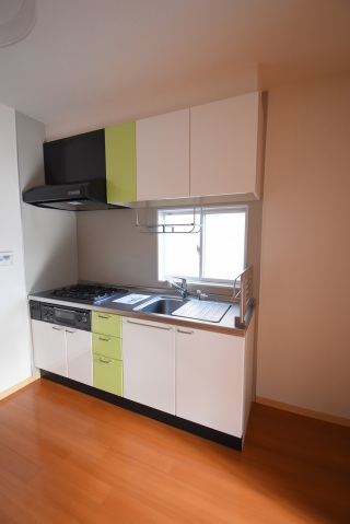 キッチン　反転タイプの写真です