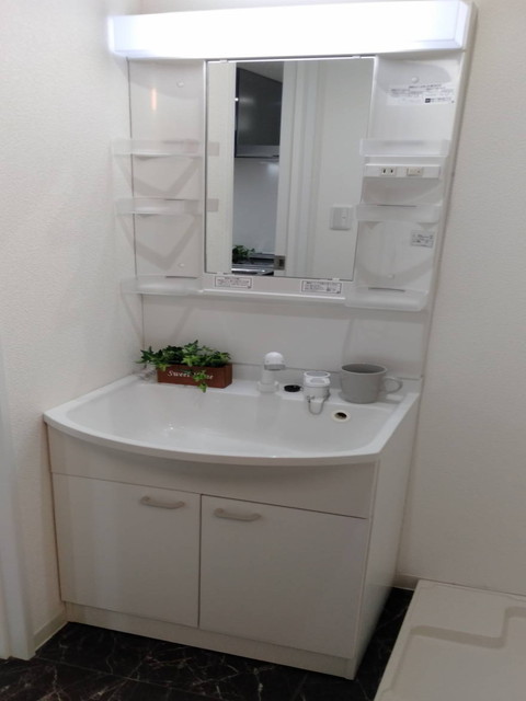 洗面設備　モデルルーム