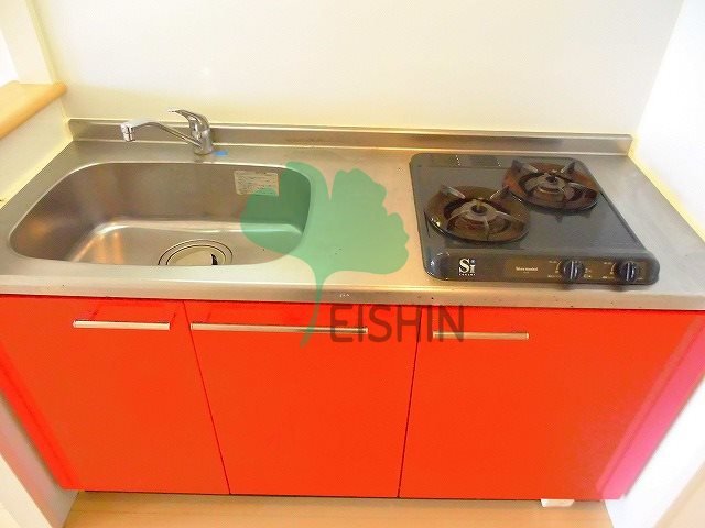 キッチン　シンプルな清潔感のあるキッチンです！