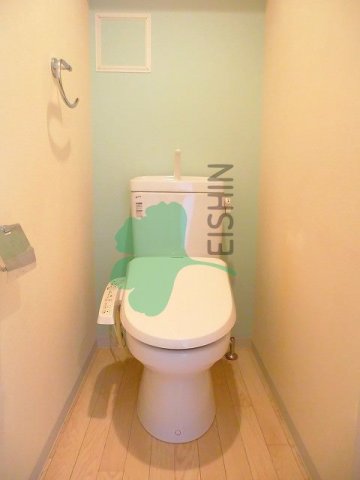 トイレ　清潔感のあるトイレです。