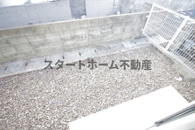 庭　お庭でゆったりと過ごせます