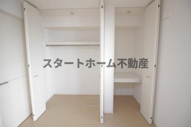 収納　収納のためのスペースです