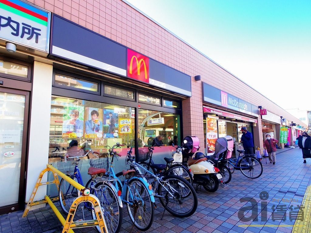 飲食店　マクドナルド清瀬駅北口店（飲食店）まで430m