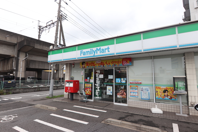 コンビニ　ファミリーマート　千葉寺駅東店（コンビニ）まで500m