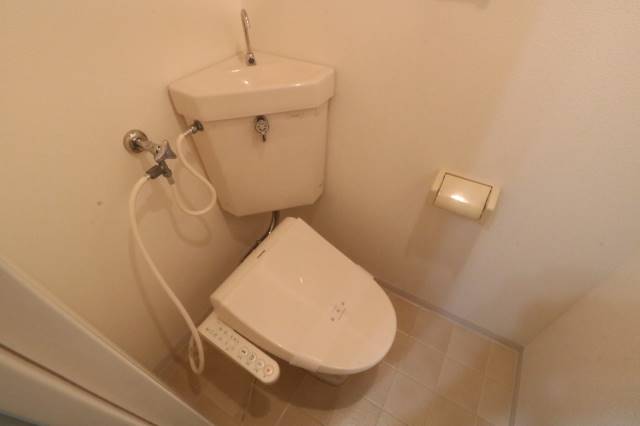 トイレ　ウォシュレット付きのトイレ♪