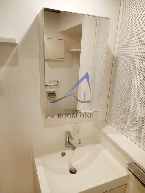 洗面設備　洗面台です。