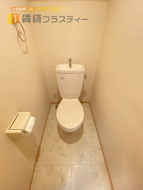 トイレ　清潔感のある空間。