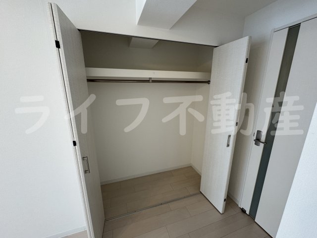 収納　収納のためのスペースです