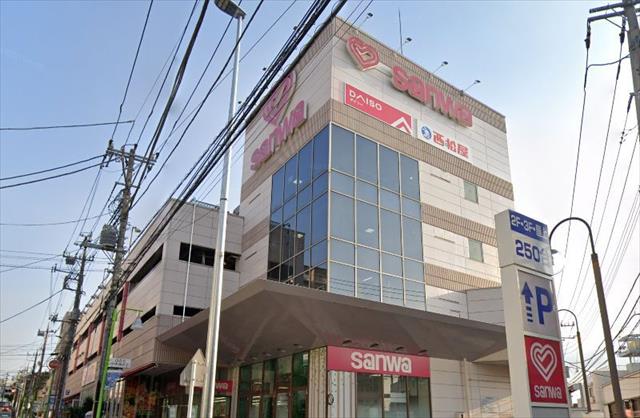スーパー　スーパー三和百合ヶ丘店食品館（スーパー）まで245m
