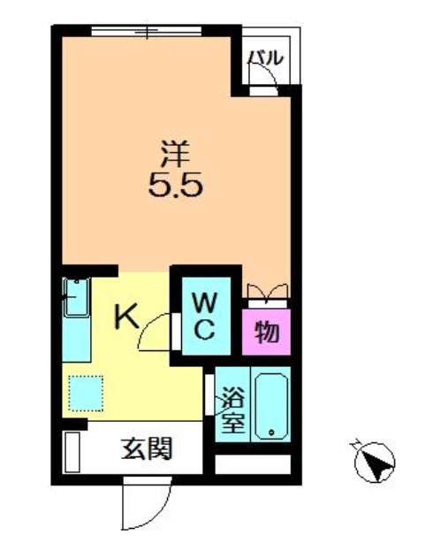 ルミエール1号館の間取り写真