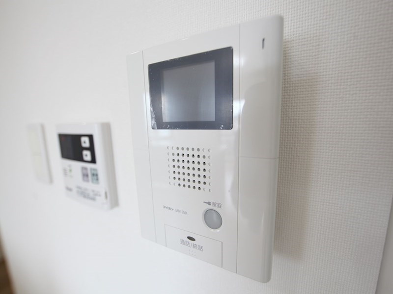セキュリティ　ＴＶモニター付インターホン　同仕様写真