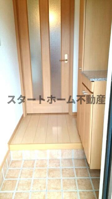 玄関　明るい玄関です
