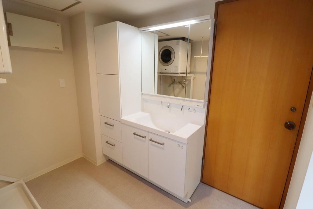 洗面設備　※前回時の写真です