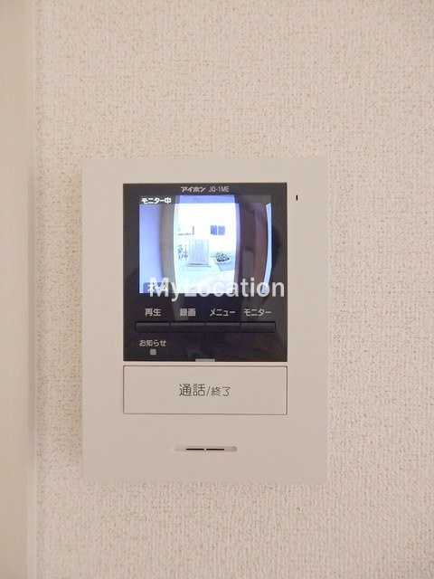 セキュリティ　☆モニター付きインターホンです☆