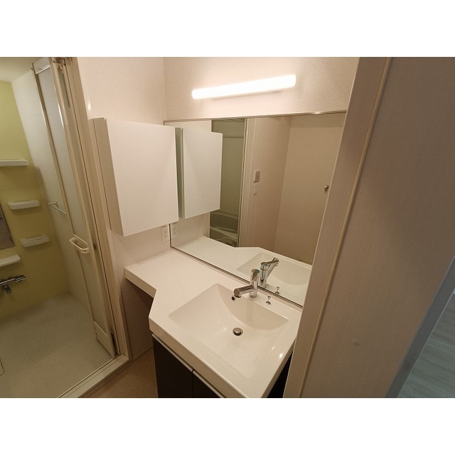 洗面設備　※同型隣部屋画像使用中