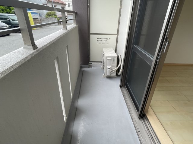 バルコニー　広々としたバルコニーです
