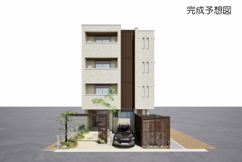 建物外観　完成予想図です