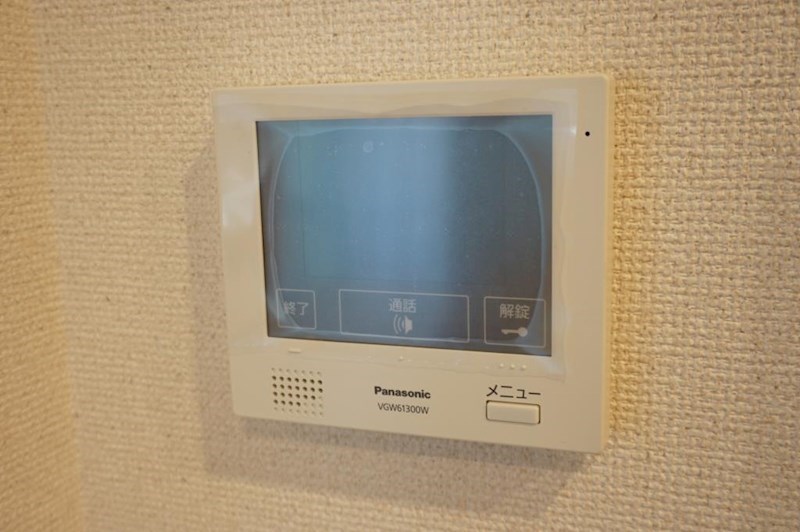 セキュリティ　来客時に便利なＴＶモニターホン
