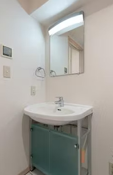 洗面設備　※別部屋の写真を使用してます。
