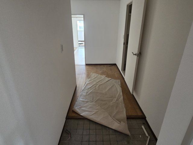 玄関　明るい玄関です