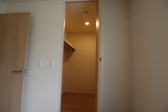 収納　たっぷりとした収納スペースです