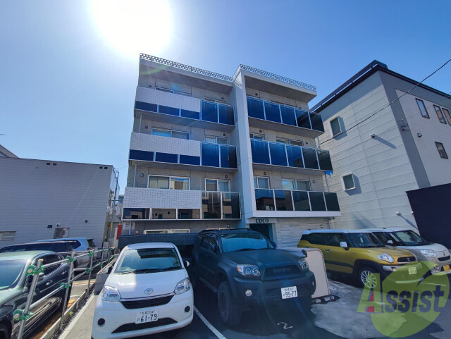 建物外観　札幌市北区北２７条西「ＣＯＣＯ」