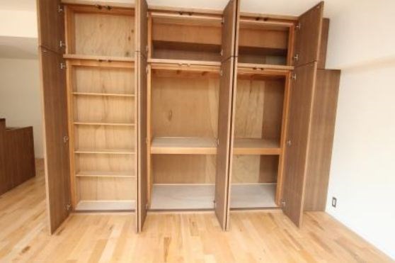 収納　施工イメージです。