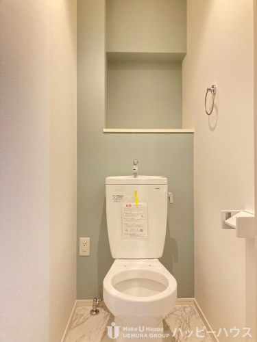 トイレ　同物件の同じタイプの間取りのお写真です。現況優先でお願いしま