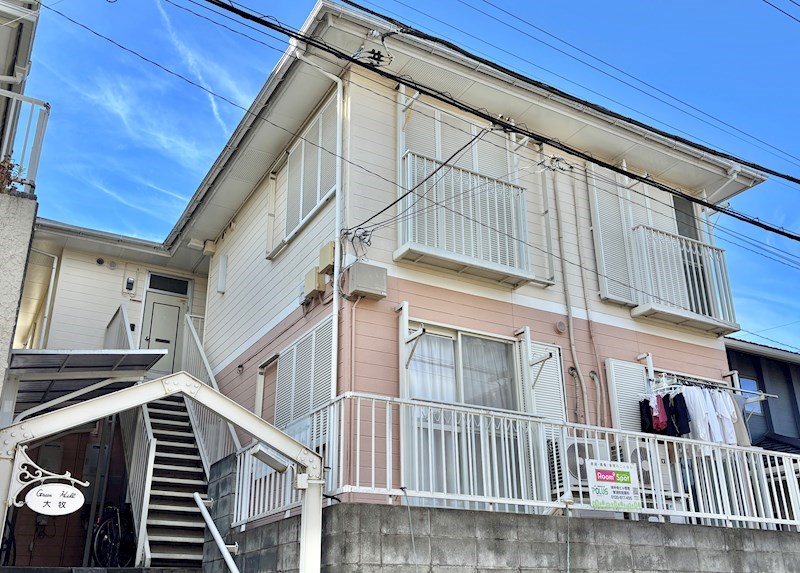 建物外観　ツートンカラーのお洒落な外観です
