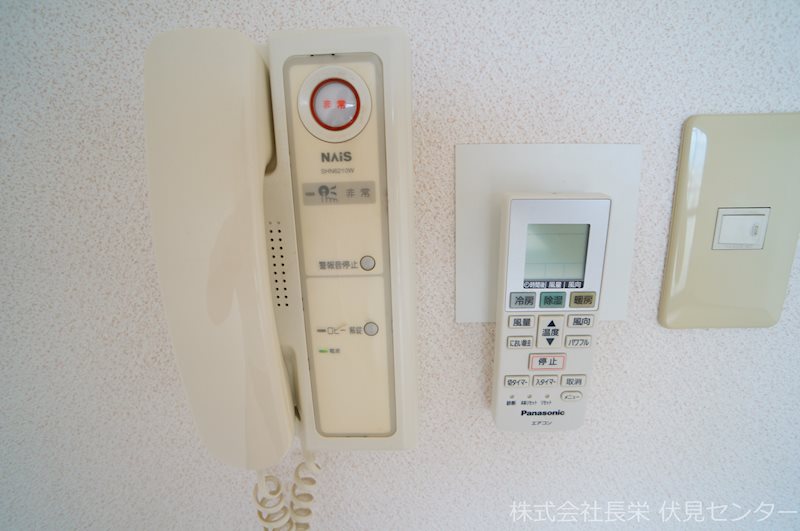 セキュリティ　インターホンです