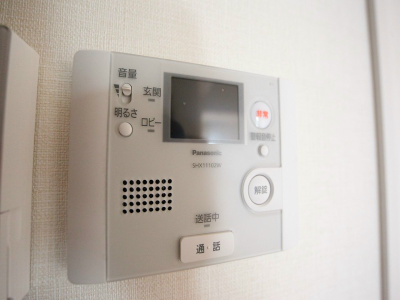 セキュリティ　TVモニター付インターホン