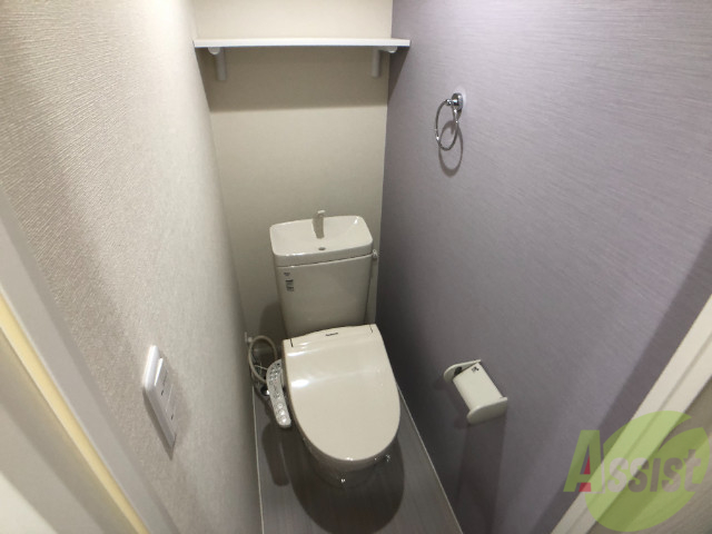 トイレ　トイレはシンプルかつオーソドックスで使いやすそうですね。