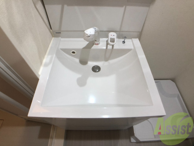 洗面設備　洗面はコチラでお願いします。歯磨きもバッチです。