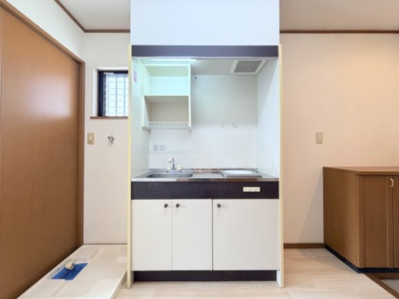 キッチン　IHコンロ1口付のキッチン