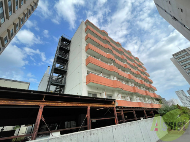建物外観　札幌市中央区北１条東「メゾン北１条」