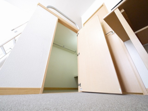 収納　収納があります