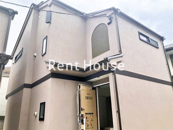 建物外観　ペット可新築戸建て！9月入居可能