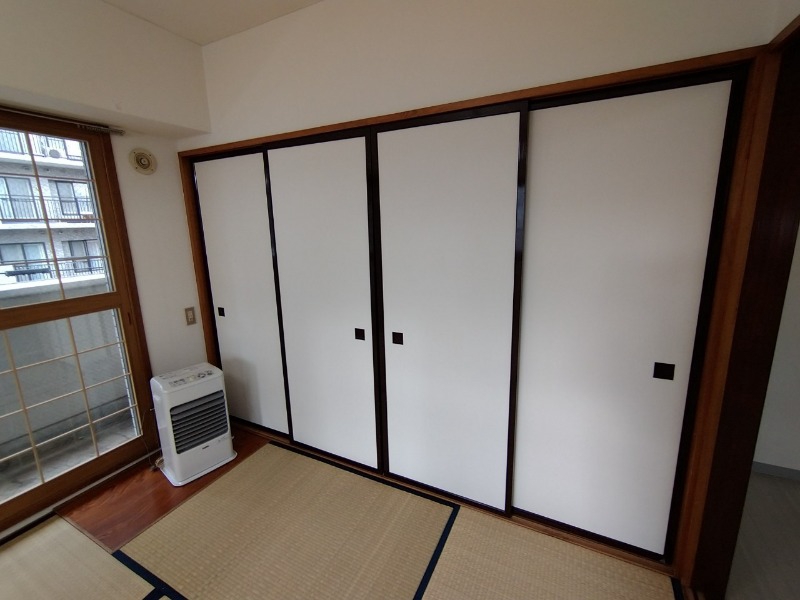 収納　押入です。和室はやっぱり落ち着きがありますね。