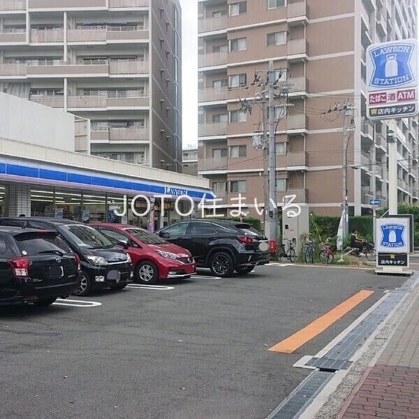 コンビニ　ローソン城東古市二丁目店（コンビニ）まで232m
